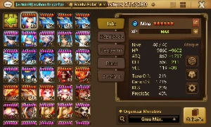 Conta +45 nat 5* muitas transmog e LDs 4* - Summoners War