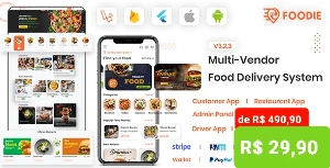 Foodie Script Plataforma Restaurante Multivendedor (SaaS) - Outros