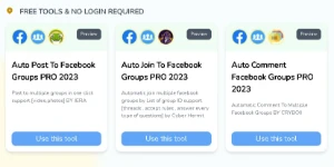 Postador Facebook Grupos e Comentários Atualizado 2025