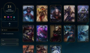 Conta League of Legends com boas skins LOL