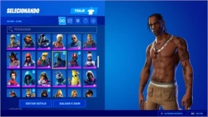 Conta de fortnite com 63 skins da loja + ikonik + 1670 VBUCK