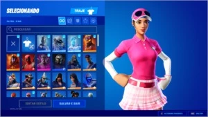 Conta de fortnite com 63 skins da loja + ikonik + 1670 VBUCK