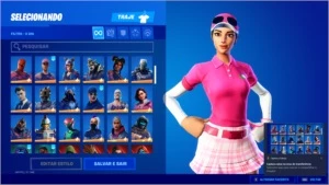 Conta de fortnite com 63 skins da loja + ikonik + 1670 VBUCK
