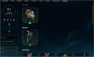Conta platina lll , kai’sa k/da - League of Legends LOL