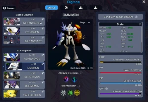 Conta DSR Vários Megas + Muitos Recursos e Digis Perfeitos - Digimon Masters Online DMO