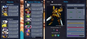 Conta DSR Vários Megas + Muitos Recursos e Digis Perfeitos - Digimon Masters Online DMO