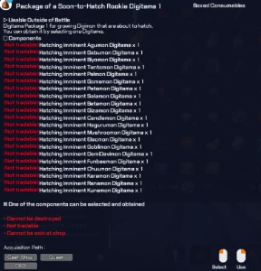 Conta DSR Vários Megas + Muitos Recursos e Digis Perfeitos - Digimon Masters Online DMO