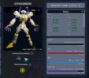 Conta DSR Vários Megas + Muitos Recursos e Digis Perfeitos - Digimon Masters Online DMO