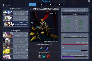 Conta DSR Vários Megas + Muitos Recursos e Digis Perfeitos - Digimon Masters Online DMO