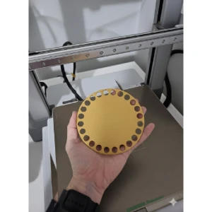 Base Circular 15 cm para Cesto de Crochê - Artesanato e Personalizados