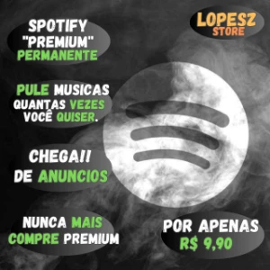Spotify Premium - Permanente) (Leia A Descrição) 50%OFF - Assinaturas e Premium