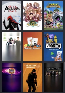 CONTA STEAM| biblioteca diversa