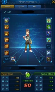 CONTA AOA NADMO FULL LEGIT END GAME - Digimon Masters Online