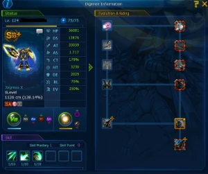 CONTA AOA NADMO FULL LEGIT END GAME - Digimon Masters Online