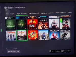 Conta Xbox com 26 jogos + 10 usando a Gold