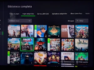 Conta Xbox com 26 jogos + 10 usando a Gold
