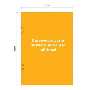 50 Pastas Personalizadas Laminadas 22 x 31 cm - Artesanato e Personalizados
