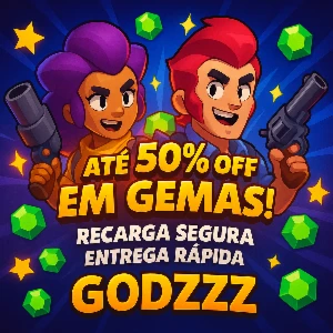 Gemas Brawl Stars Com Desconto (Ate 50% Off)