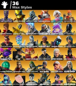 Conta Fortnite | 89 Skins | Wolverine | Entrega automática!