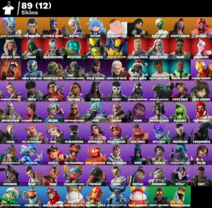 Conta Fortnite | 89 Skins | Wolverine | Entrega automática!