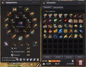 Black Desert SA - Ninja lvl 62 - 267/269/294