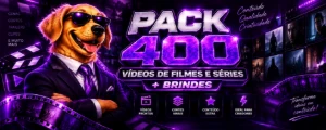 🎬 Pack 400 Vídeos de Filmes e Séries + Brindes - Outros