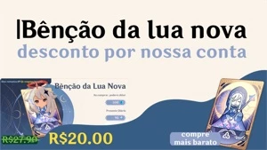 Genshin Impact - Bênção da Lua Nova