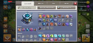 2 Conta Clash Of Clans Cv 15 E 13 Black Fryday
