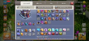 2 Conta Clash Of Clans Cv 15 E 13 Black Fryday