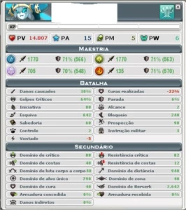 set eliotrop distancia berserk, muito forte - Wakfu
