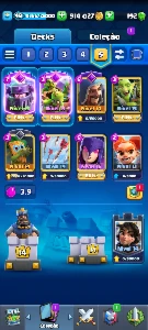 Conta Clash Royale