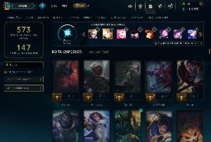 Vendendo Conta LoL - 3 Ultimates, total de 192 skins, todos - League of Legends