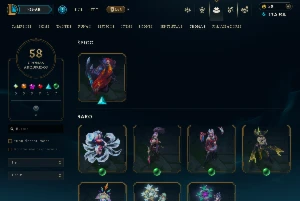 Vendendo Conta LoL - 3 Ultimates, total de 192 skins, todos - League of Legends