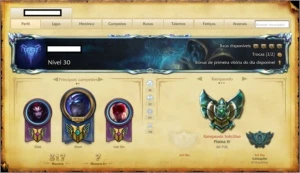 PLATINA 4 FULL CHAMP BORDA DIAMANTE DESDE S5 - League of Legends LOL