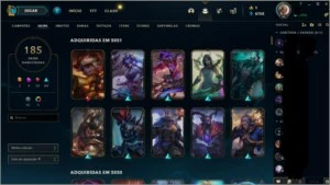 Conta League of Legends, sair rápido corre! LOL