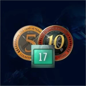 Conta old Steam 18 Anos com medalhas de 5 e 10 anos csgo - Counter Strike