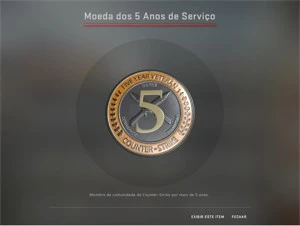 Conta old Steam 18 Anos com medalhas de 5 e 10 anos csgo - Counter Strike