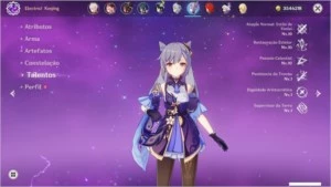 AR 57 com Kazuha C2, Ganyu, Venti e mais! - Genshin Impact