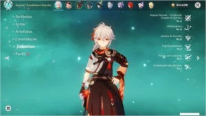 AR 57 com Kazuha C2, Ganyu, Venti e mais! - Genshin Impact
