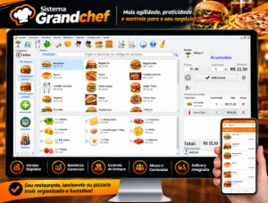 Sistema Grandchef + Gerador de Licenças - Sites, Lojas e Sistemas Prontos Sites e Scripts