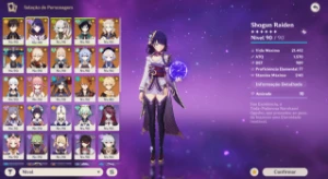 GENSHIN IMPACT (Conta pessoal) - 15 Personagens 5 ⭐ - AR 60