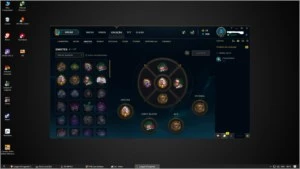 League of Legends CONTA LV 41 MD10 Ex Gold LOL