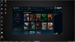 League of Legends CONTA LV 41 MD10 Ex Gold LOL