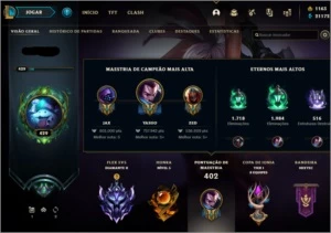 Vendo conta league of legends diamante 2 LOL