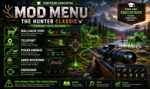 Mod Menu The Hunter Classic - Wallhack + Puxar Animais Perma - Steam