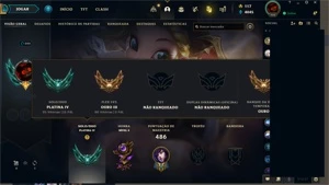 Conta  562 Skins - League of Legends LOL
