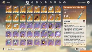 Conta End game, Raiden c3 + / 13 Personagens com Bis Assinat - Genshin Impact