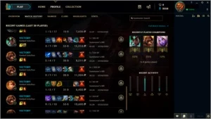 CONTA PLATINA 2 - League of Legends LOL