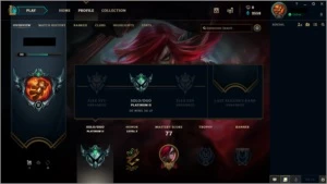 CONTA PLATINA 2 - League of Legends LOL