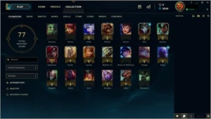 CONTA PLATINA 2 - League of Legends LOL